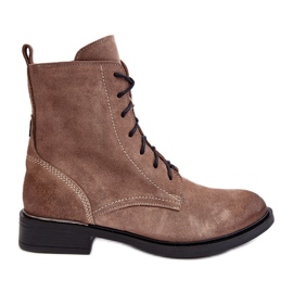Botas cómodas de ante con aislamiento marrón claro Lemar Revin