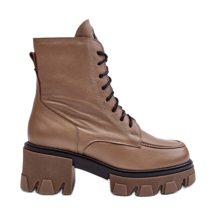 Botas Aislante Mujer Piel Lemar Marrón Rehin