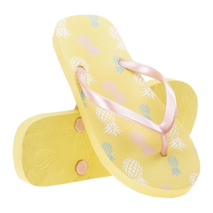 Chanclas Aquawave Pamira Jrg Jr 92800399964 amarillo
