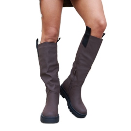 Botas aislantes Jayden marrón mate Botas aislantes Jayden marrón mate