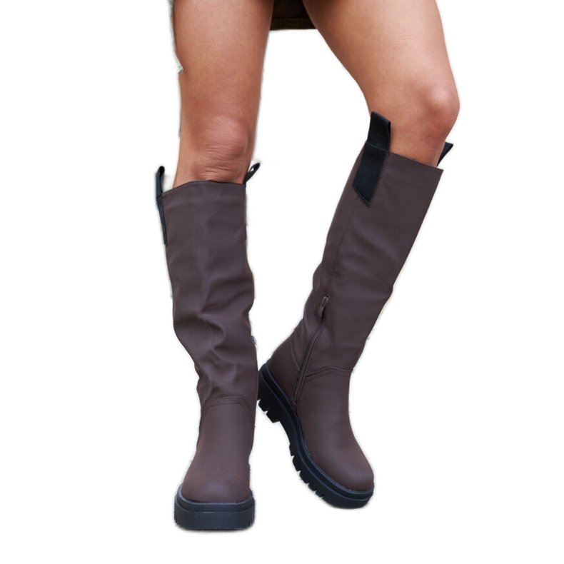 Botas aislantes Jayden marrón mate Botas aislantes Jayden marrón mate