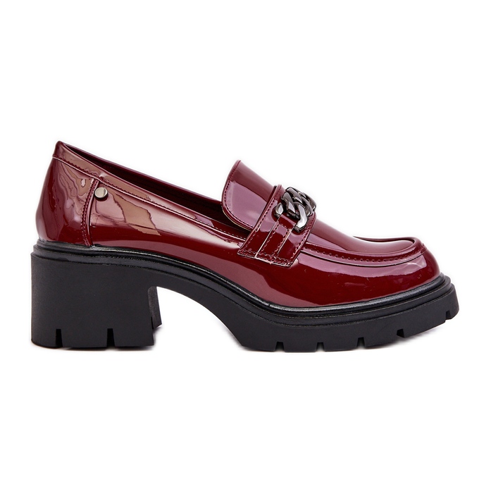 WS1 Zapatos Tacón Bajo Mujer Lacados Burdeos Blimma rojo WS1 Zapatos Tacón Bajo Mujer Lacados Burdeos Blimma rojo