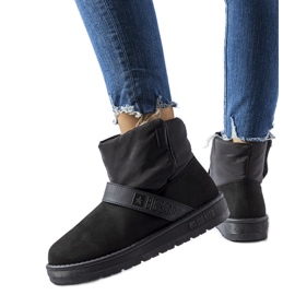 Botas de nieve con aislamiento negro Big Star MM274151