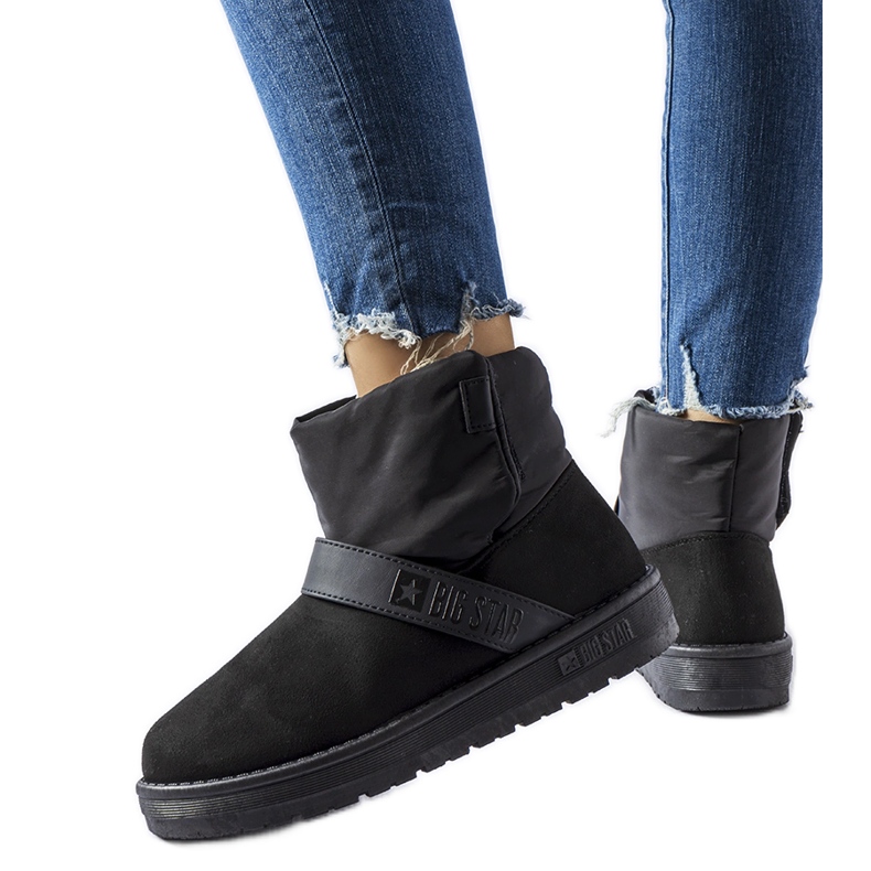 Botas de nieve con aislamiento negro Big Star MM274151