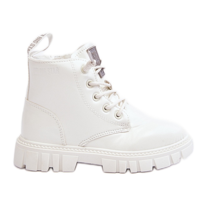 Botas Infantiles Charol Aislante Big Star MM374142 Blanco
