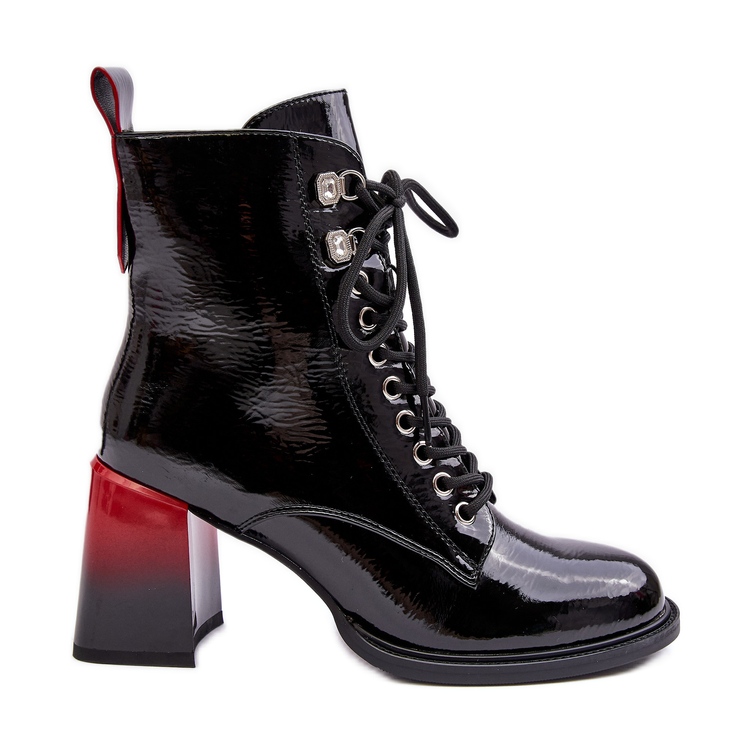 S.Barski Botines Charol D&A MR870-06 Negro S.Barski Botines Charol D&A MR870-06 Negro