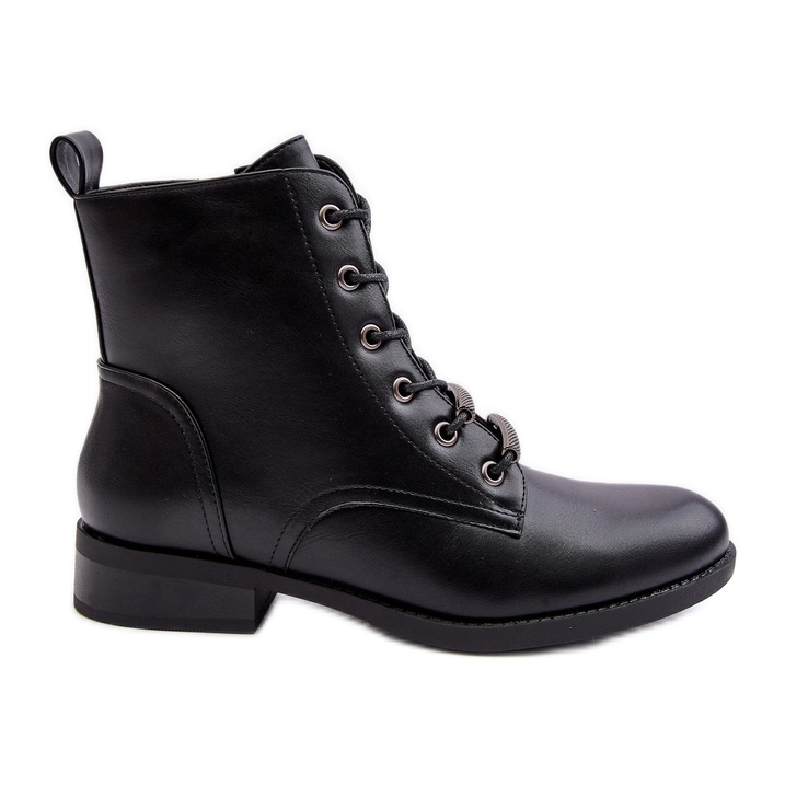 Botas aislantes clásicas de piel para mujer S.Barski HY75-10 Negro