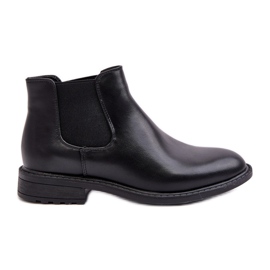 Botas Chelsea Hombre Bajas Negras Dymidi negro