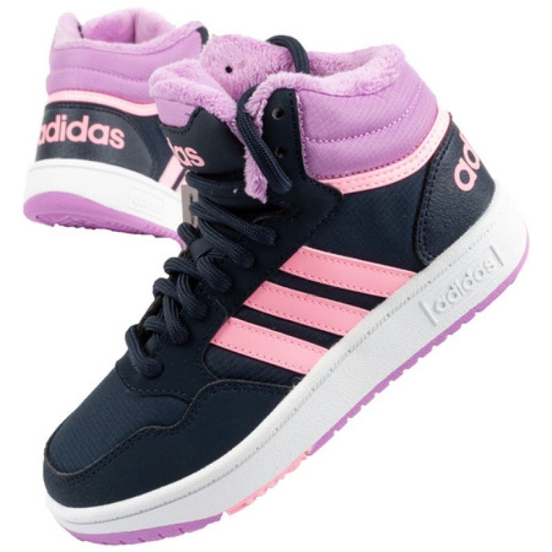 Zapatillas Adidas Hoops Mid 3.0 Jr GW6902 azul