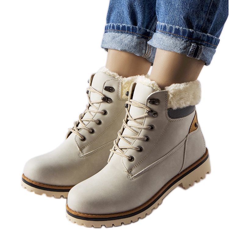 Botas Montalbino con aislamiento gris