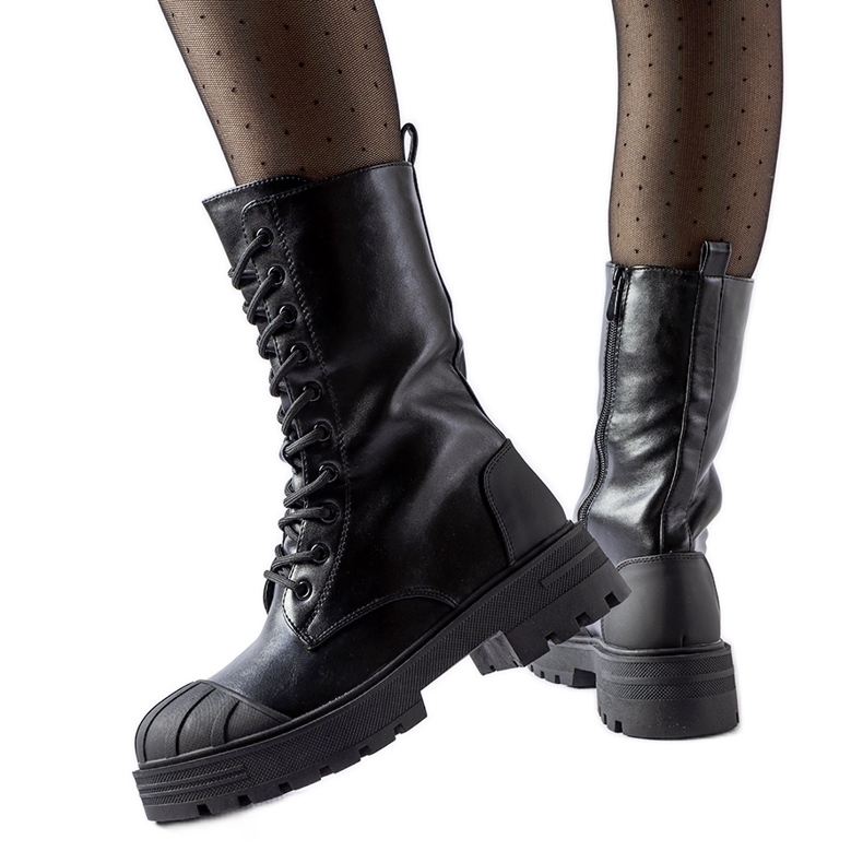 Botas de trabajo aislantes de mujer Cardinale negras negro
