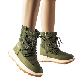 Botas de nieve verdes Lee Cooper LCJ-23-44-1988L