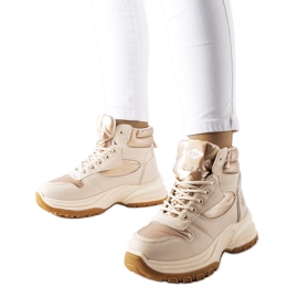 Botas beige Lee Cooper LCJ-23-44-1972L