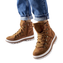 Zapatos de trekking con aislamiento Mazara caramelo marrón