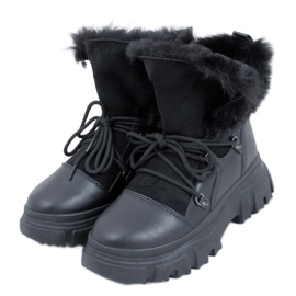 Botas de nieve mujer Jarl Black negro