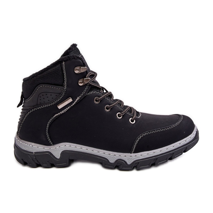 Mckeylor Botas de montaña con aislamiento para hombre Negro Raisah 19455