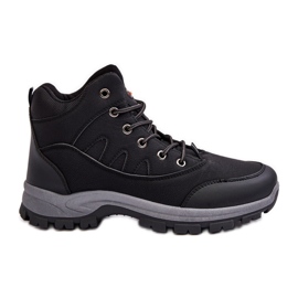 WR1 Zapatos De Senderismo Clásicos Hombre Negro Gometti