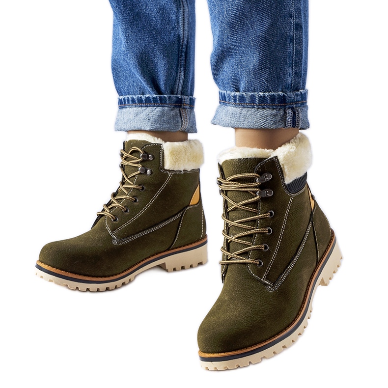 Botas Montalbino con aislamiento verde