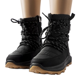 Botas de nieve negras Lee Cooper LCJ-23-44-1987L negro