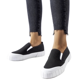 Zapatillas slip-on Codiponte negras negro