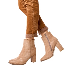 Botines beige de Torricelli