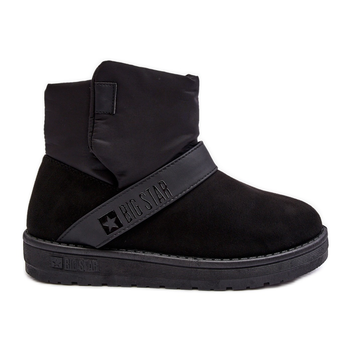 Botas de nieve con plataforma y aislamiento Big Star negras MM274151 negro