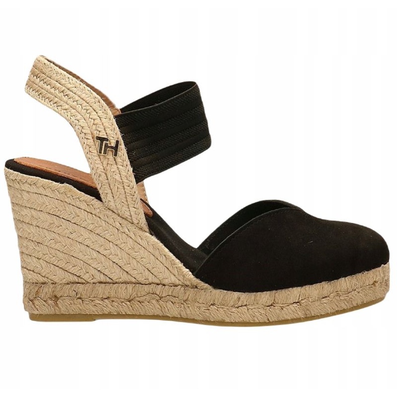 Tommy Hilfiger New Tommy Basic Sandalias De Cuña Cerradas Mujer FW0FW04775 negro Tommy Hilfiger New Tommy Basic Sandalias De Cuña Cerradas Mujer FW0FW04775 negro