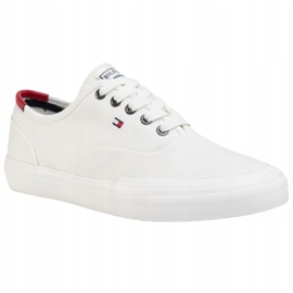 Zapatos Tommy Hilfiger Core Oxford Twill Sneaker M FM0FM02670 blanco