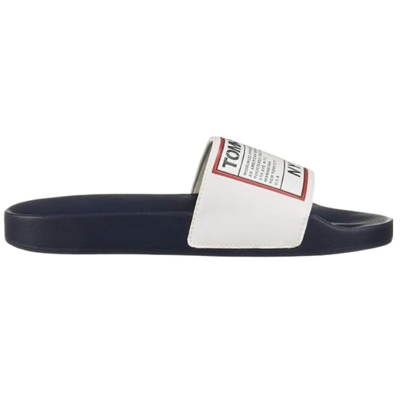 Tommy Hilfiger Chanclas Tommy Jeans Patch Pool Slide M EM0EM00470 blanco Tommy Hilfiger Chanclas Tommy Jeans Patch Pool Slide M EM0EM00470 blanco