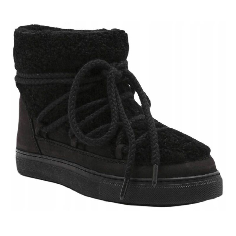 Zapatos Inuiki Rizado W 70202-016 negro