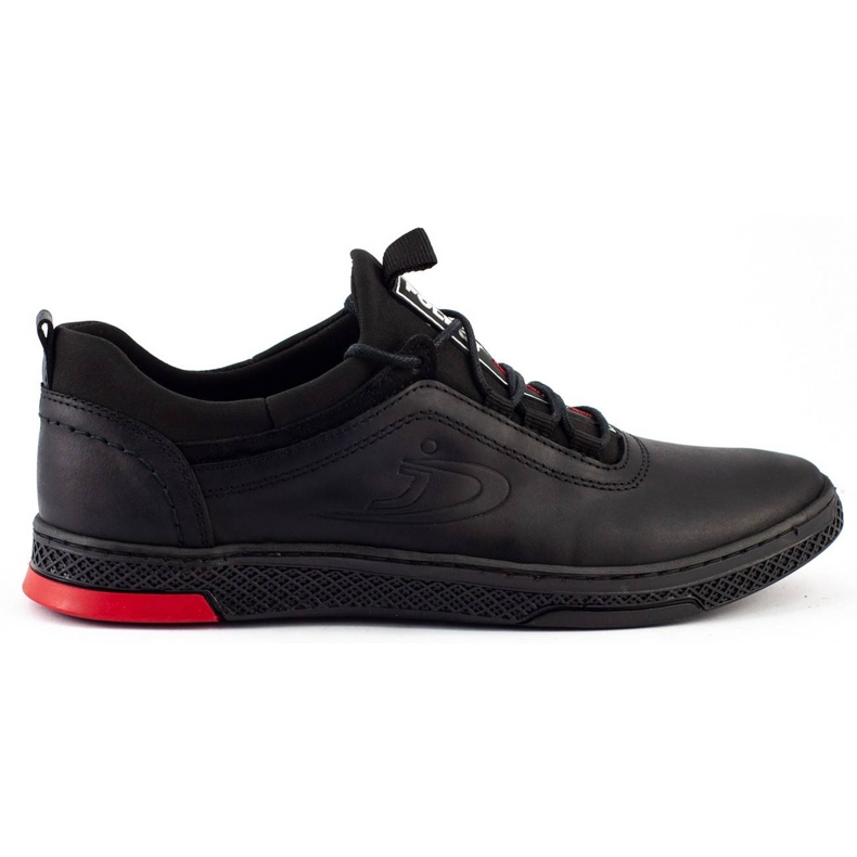 Polbut Deportivas hombre piel K24, negro