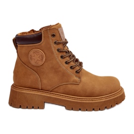 PE1 Botas con aislamiento de cuero Felizia color camel marrón