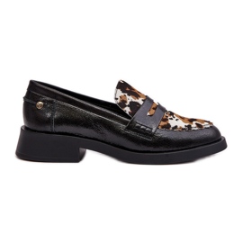 Zapatos de Piel Mocasines Mujer Maciejka 06250-01 Negro
