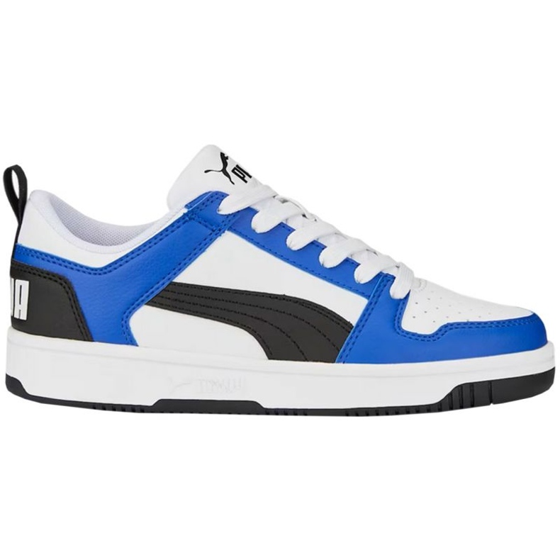 Zapatillas Puma Rebound Layup Lo Sl Jr 370490 19 blanco