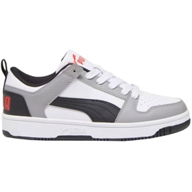 Zapatillas Puma Rebound Layup Lo Sl Jr 370490 20 blanco