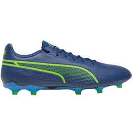 Zapatillas de fútbol Puma King Pro FG/AG 107566 02 azul
