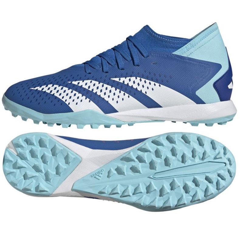 Botas de fútbol adidas Predator Accuracy.3 Tf GZ0007 azul Botas de fútbol adidas Predator Accuracy.3 Tf GZ0007 azul