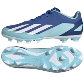 Zapatillas de fútbol Adidas X Crazyfast.4 Fg M GY7431 azul