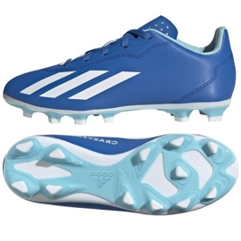Zapatillas de fútbol adidas X Crazyfast.4 FxG IE1587 azul