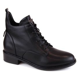 Filippo W PAW479 botas aislantes de tacón plano, negro