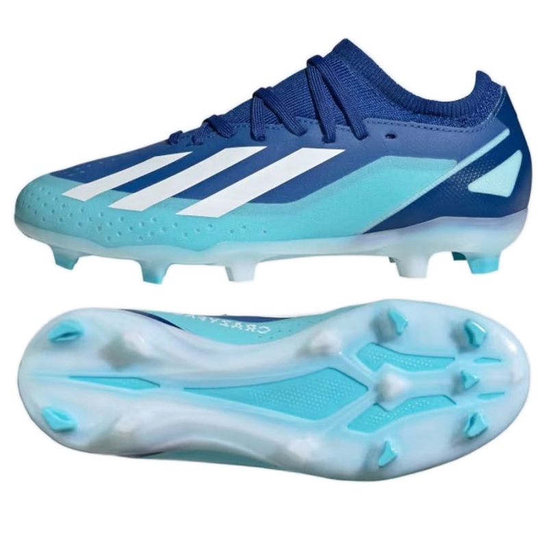 Zapatillas Adidas X CRAZYFAST.3 Fg Jr ID9354 azul Zapatillas Adidas X CRAZYFAST.3 Fg Jr ID9354 azul