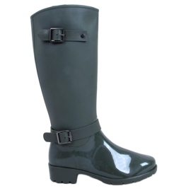 Botas de montar serraje verdes Botas de montar serraje verdes