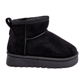 Botas de nieve para niños con aislamiento negro Nallita