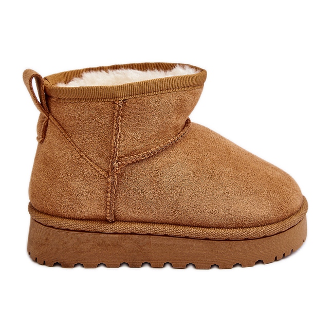 Botas de nieve con aislamiento Nallita para niños en color camel marrón Botas de nieve con aislamiento Nallita para niños en color camel marrón