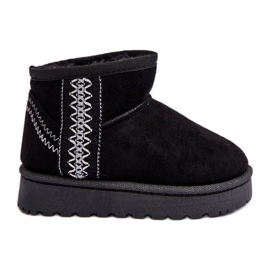 Botas de nieve aislantes Leonora para niños en color negro