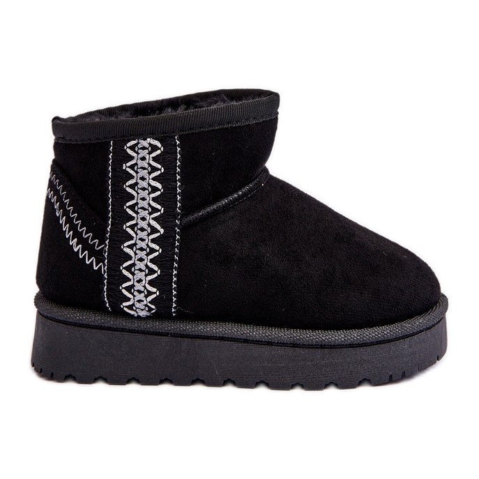 Botas de nieve aislantes Leonora para niños en color negro