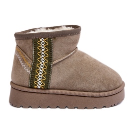 Botas de nieve aislantes Leonora Niño Verde