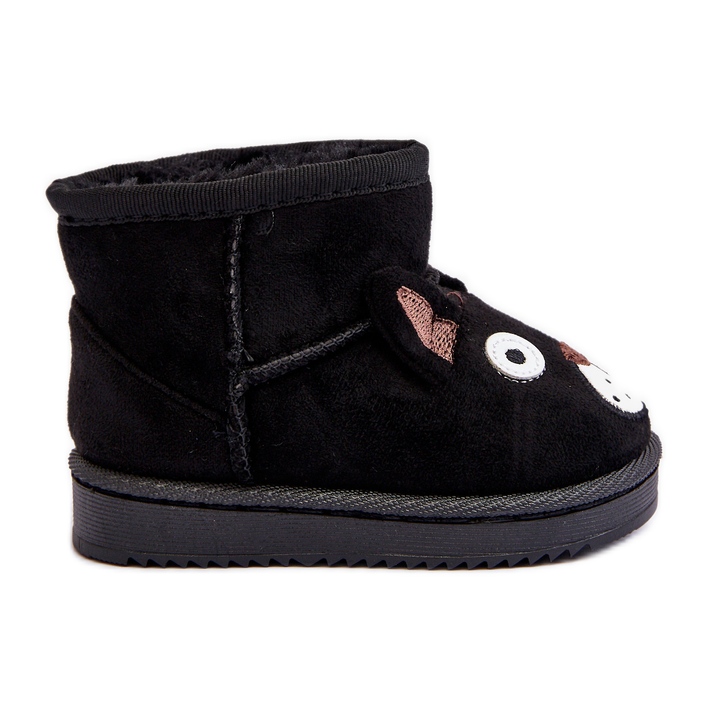 Botas de nieve aislantes Vavena para niños en color negro