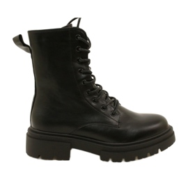 Evento 21BT35-4235 Botas con cordones y cremallera