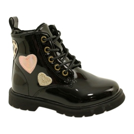 Botas Lacadas Miss 23DZ23-6599 negro